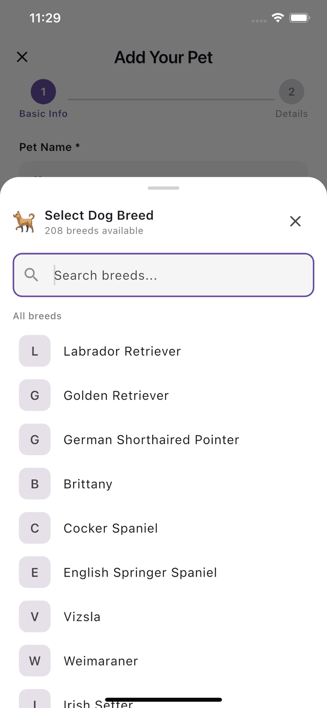 Add Your Pet